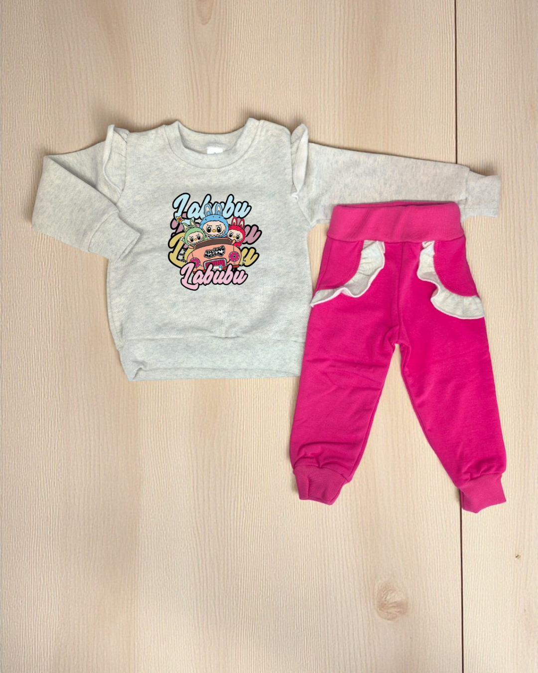 Conjunto cardado Labubu - EXCLUSIVO PIRRALHOS