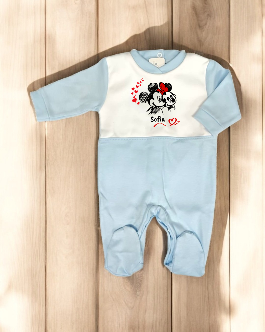 Babygrow Minnie e Mickey
