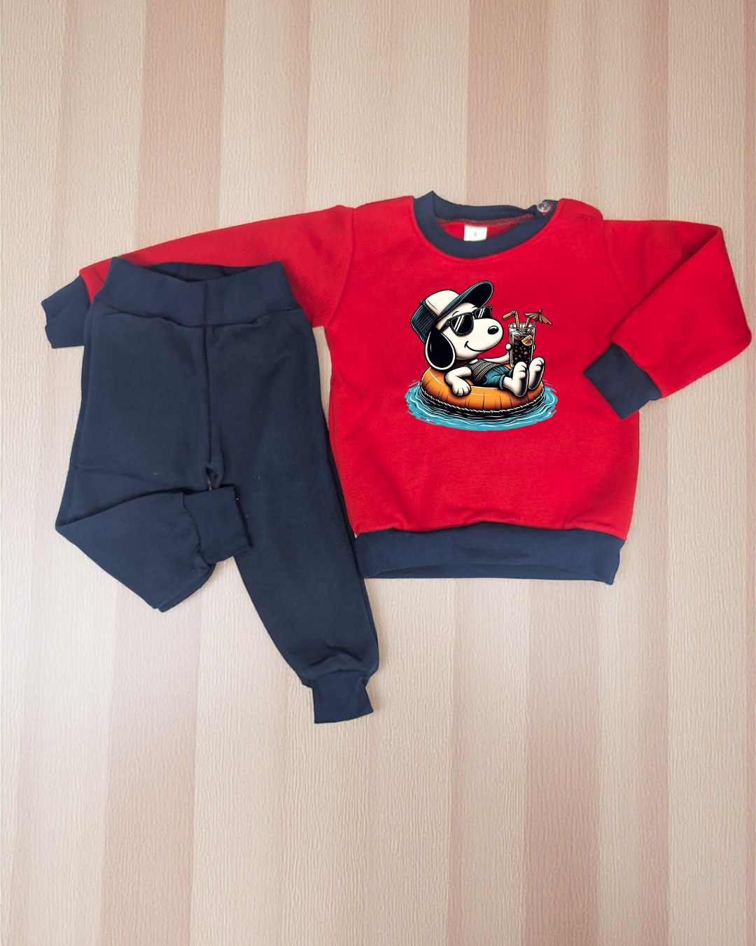 Conjunto cardado Snoppy - EXCLUSIVO PIRRALHOS