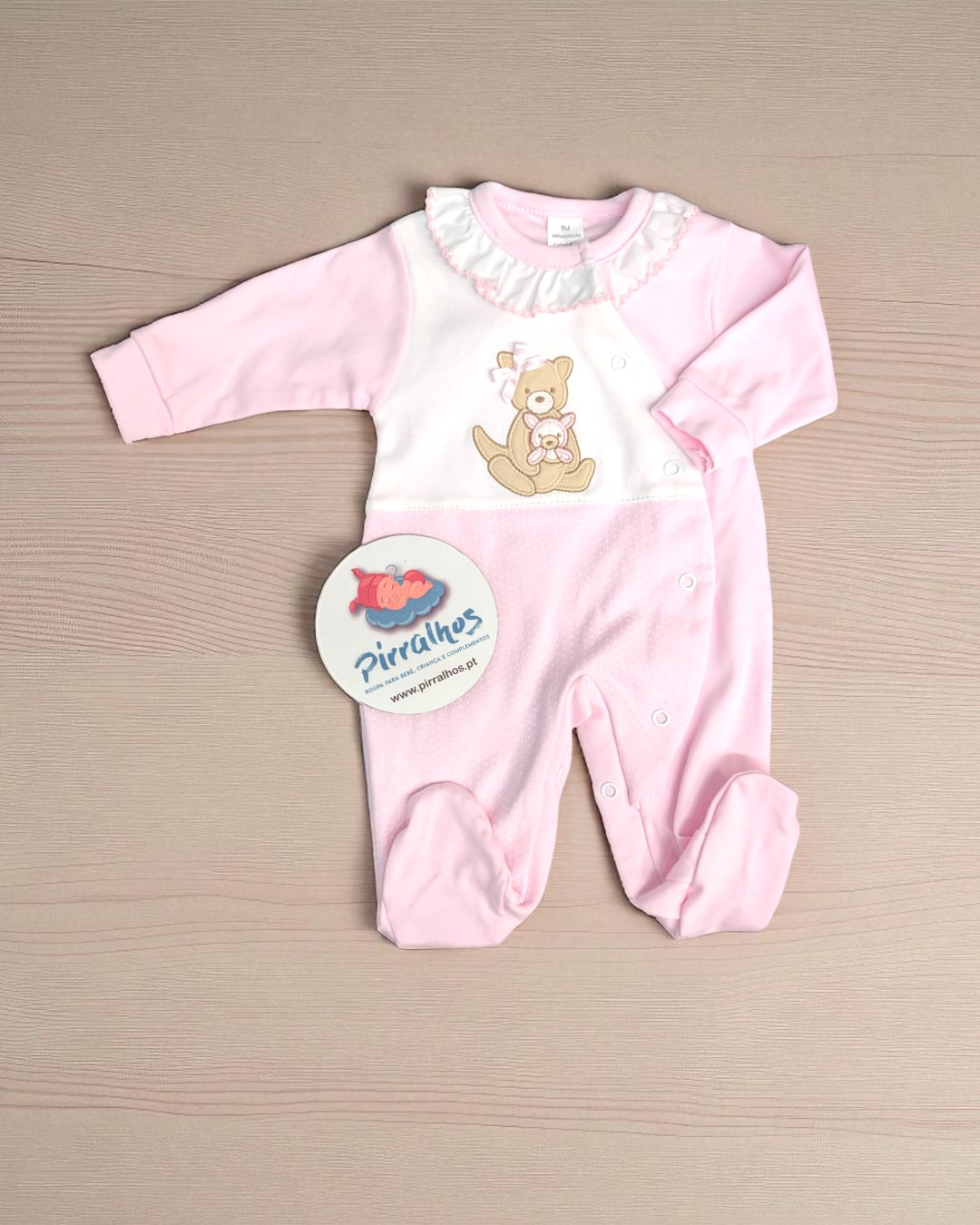 Babygrow de algodão  Mãe e filha