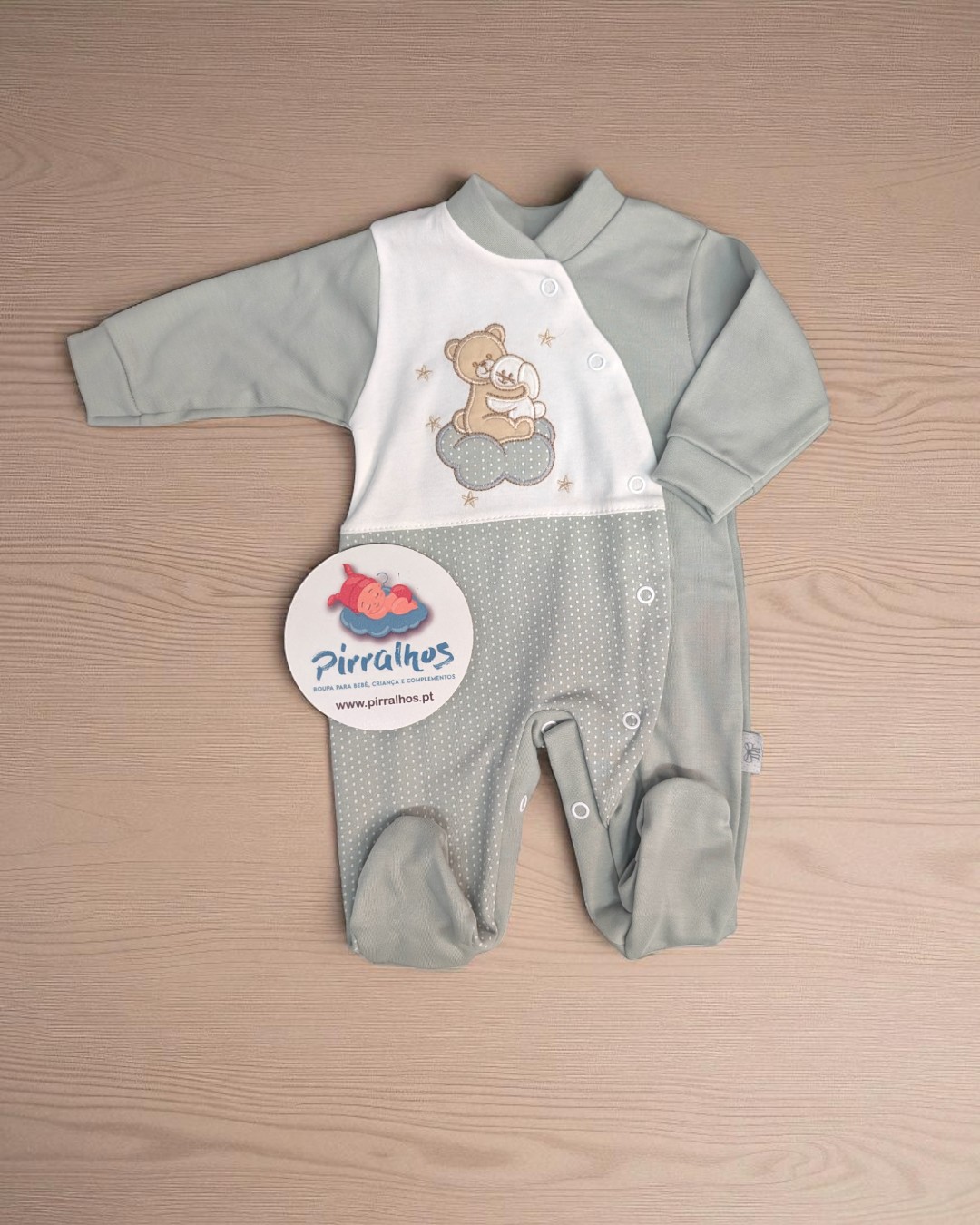 Babygrow de algodão Amizade