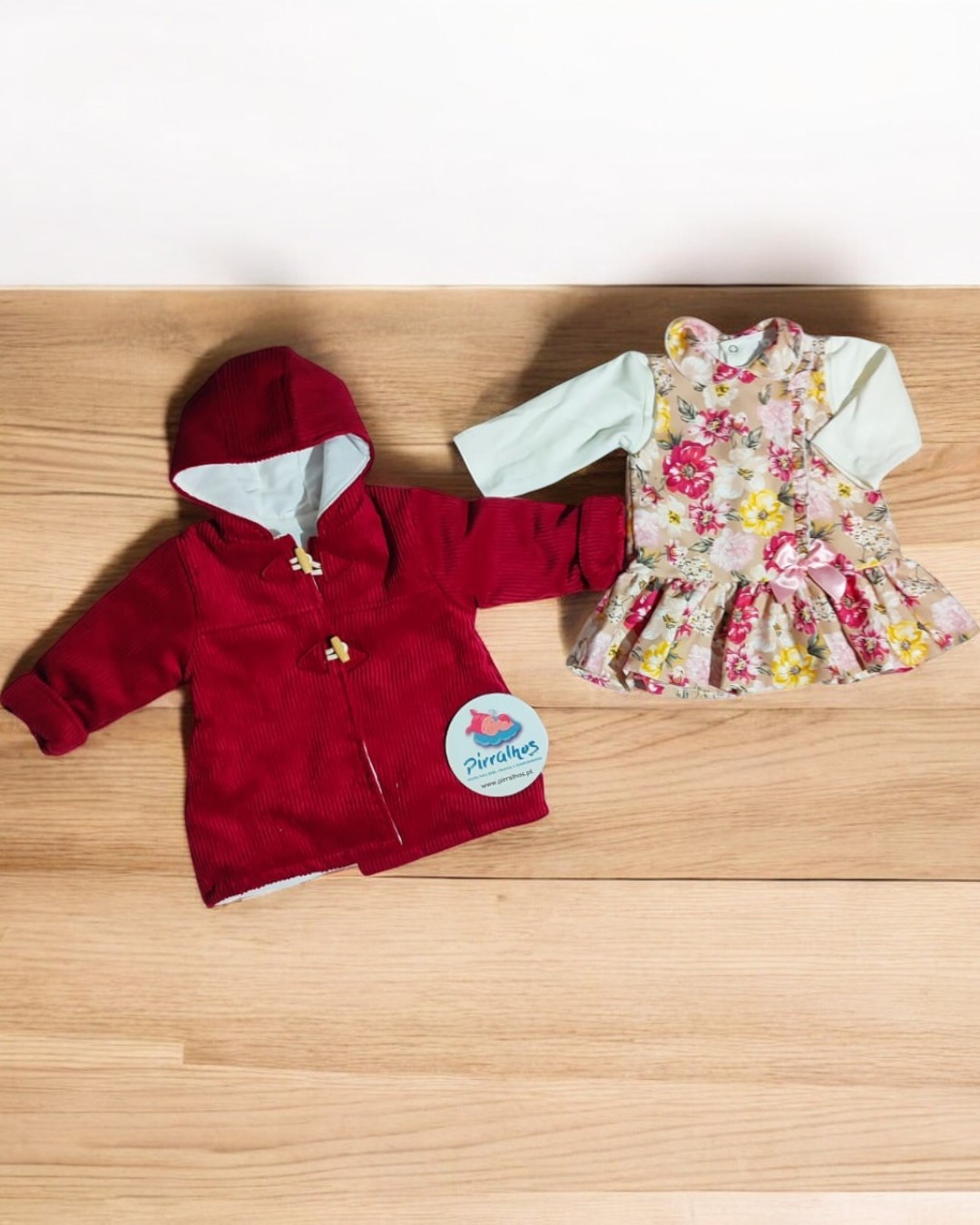 Conjunto de Vestido e casaco