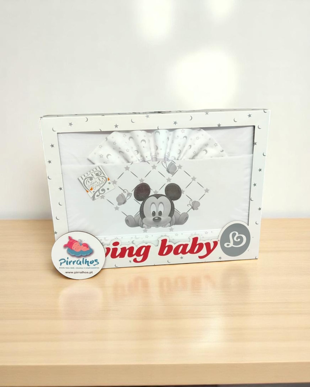 Lençóis de algodão Mickey Divertido - Next to me / alcofa