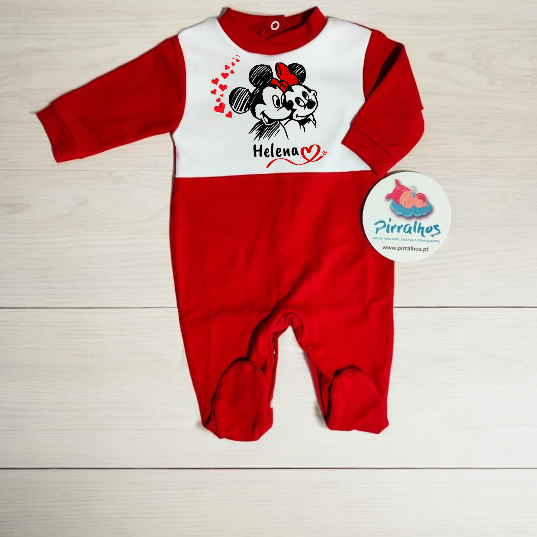Babygrow Minnie e Mickey