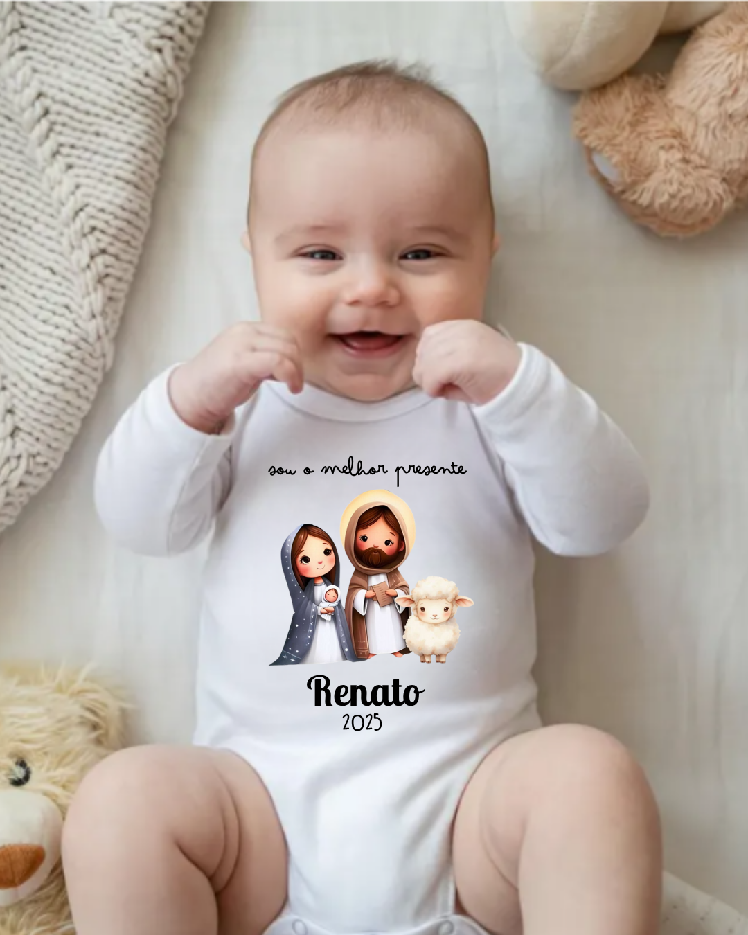 Body de manga comprida  - Sagrada Família