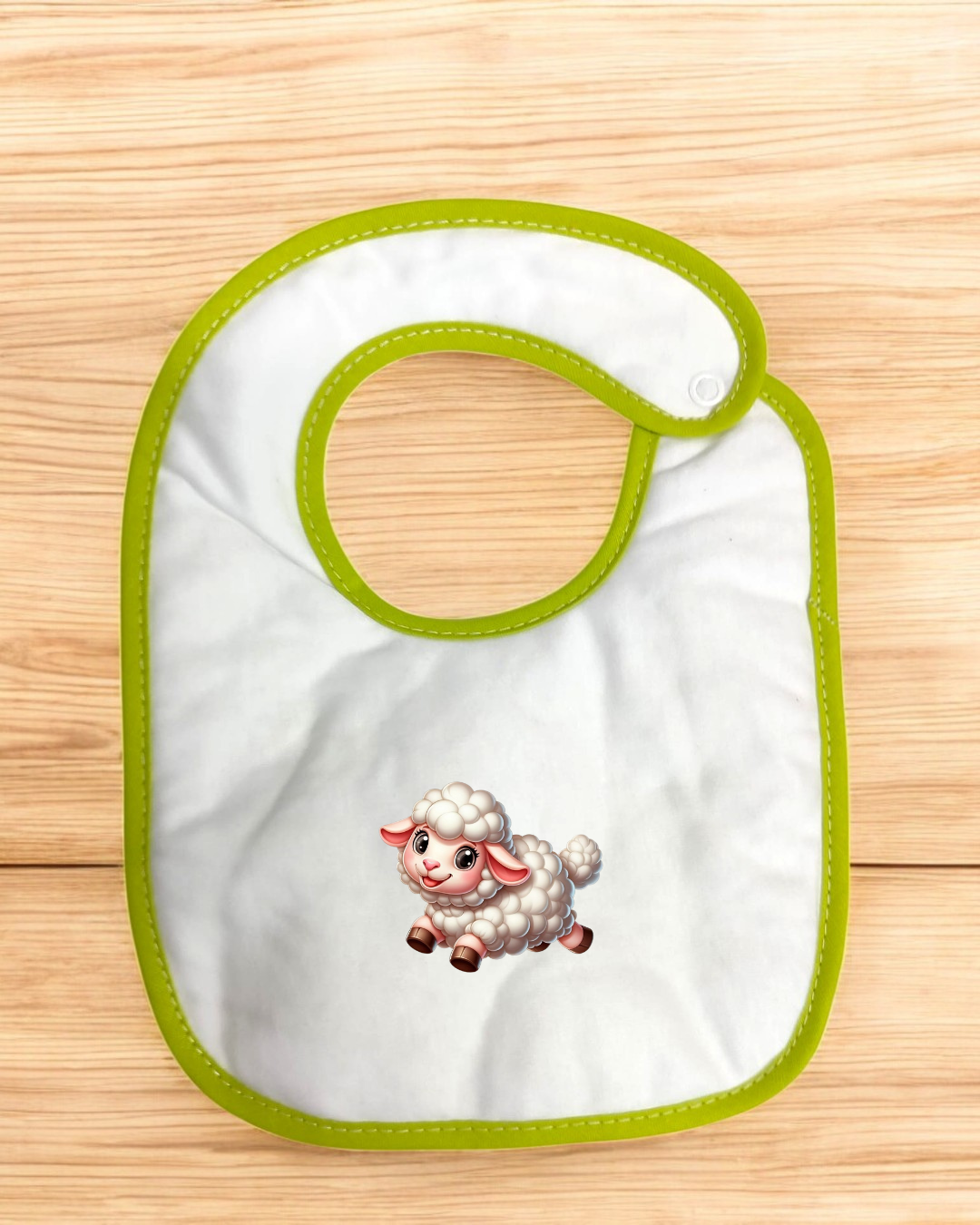 Babete impermeável Ovelhinha - 15 cores à escolha, Exclusivo Pirralhos