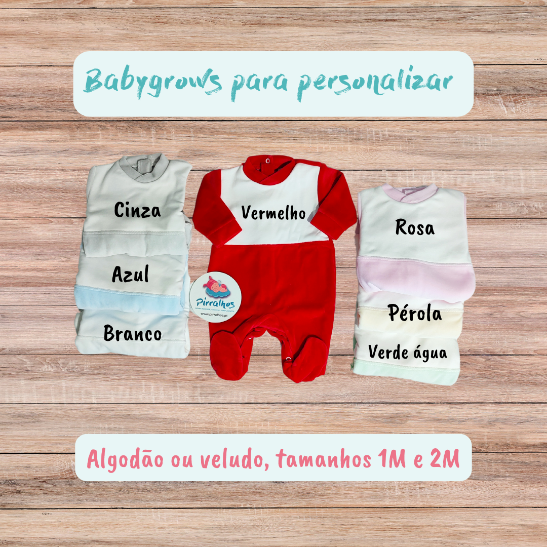 Babygrow Minnie e Mickey