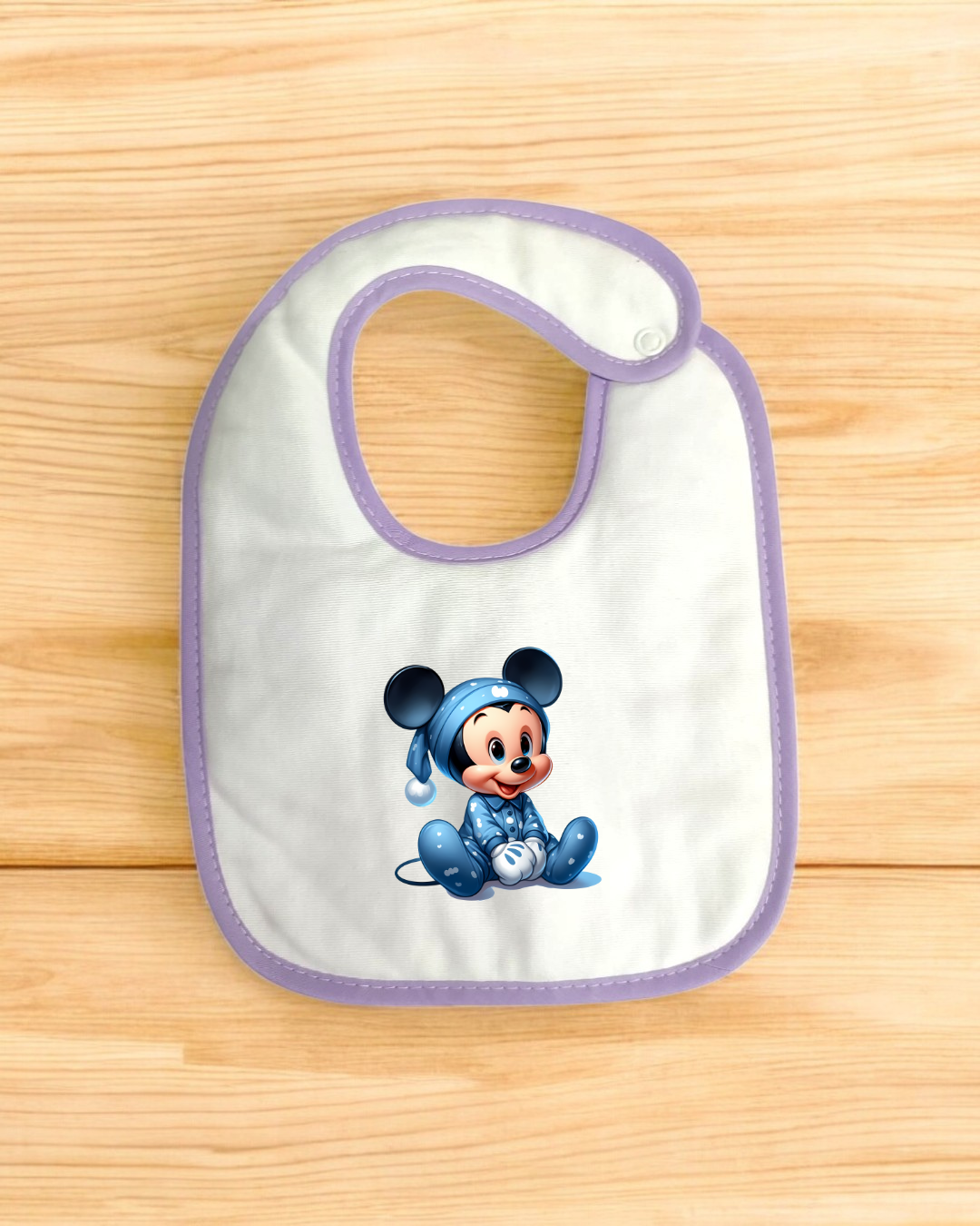 Babete impermeável Mickey Pijama - 15 cores à escolha, Exclusivo Pirralhos