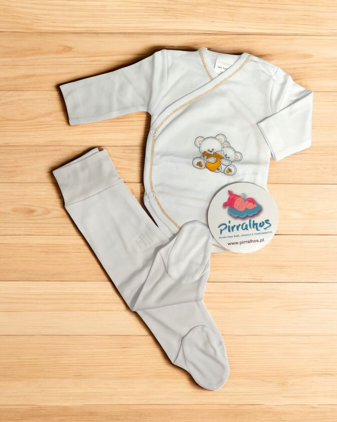 Body com calça sem carda Biberon