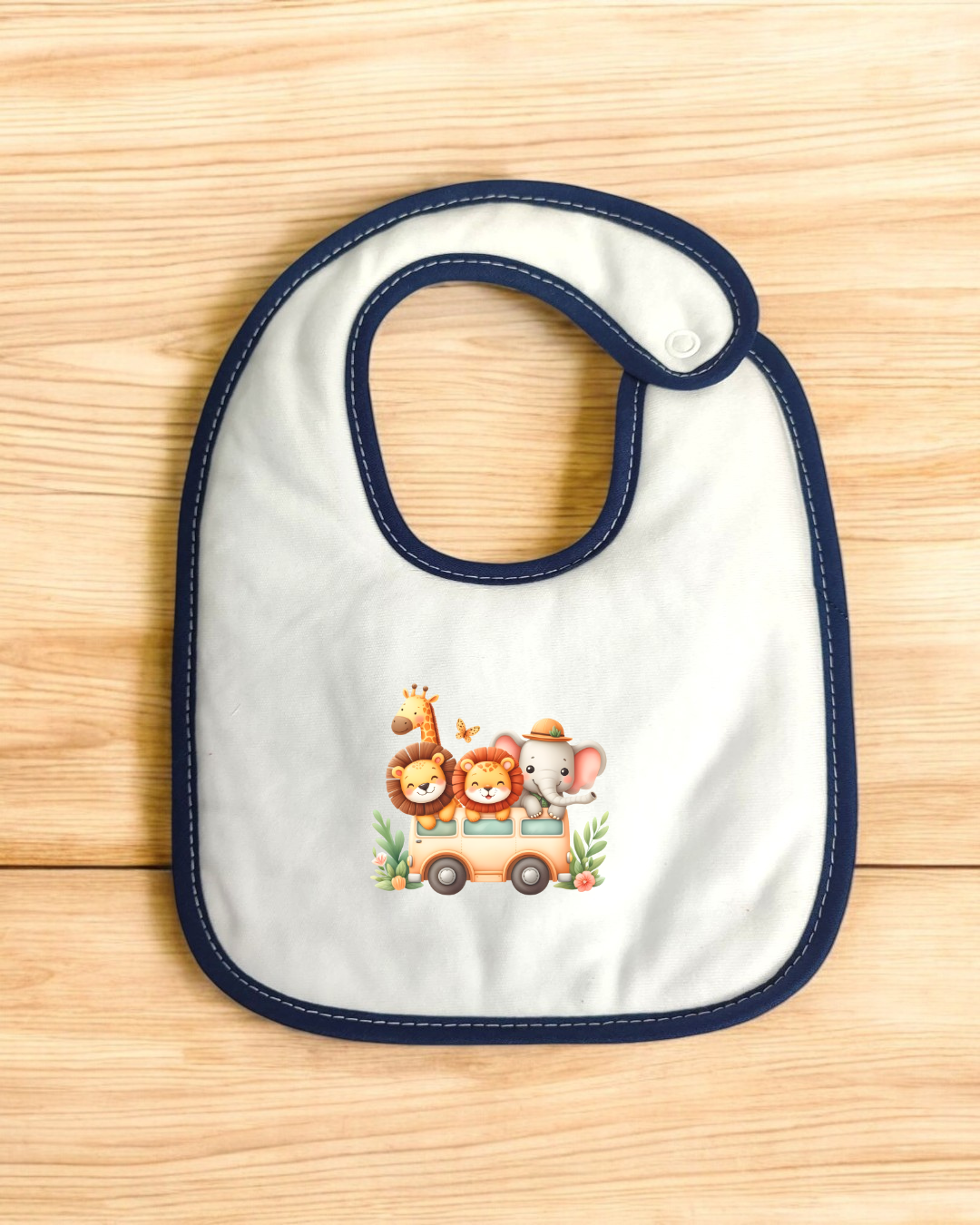 Babete impermeável Safari - 15 cores à escolha, Exclusivo Pirralhos