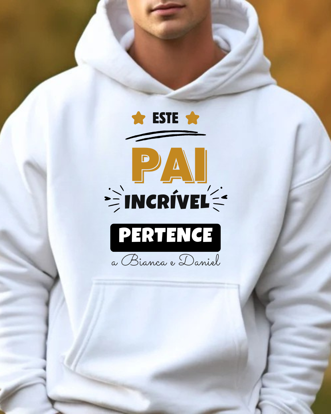 Hoodie - Este pai incrível pertence...