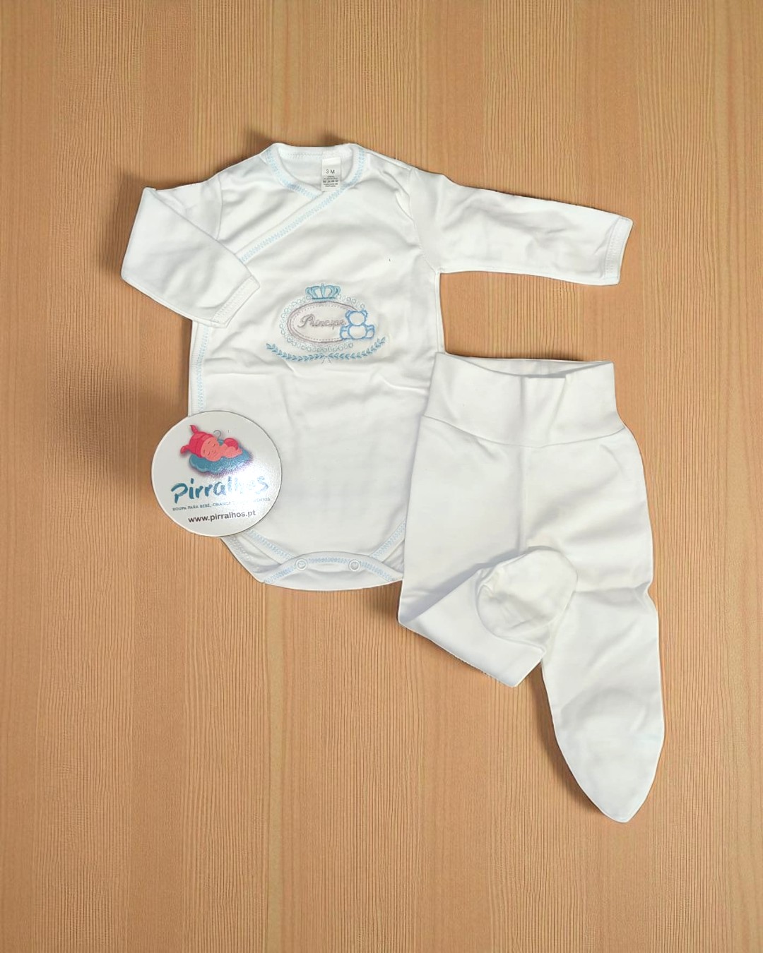 Body com calça cardado Príncipe