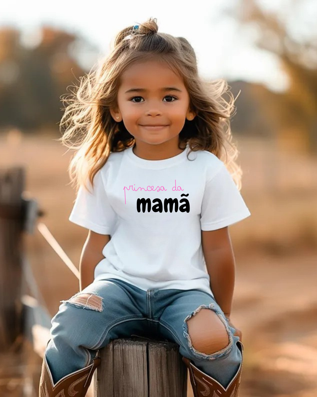 T-shirt - Princesa da mamã