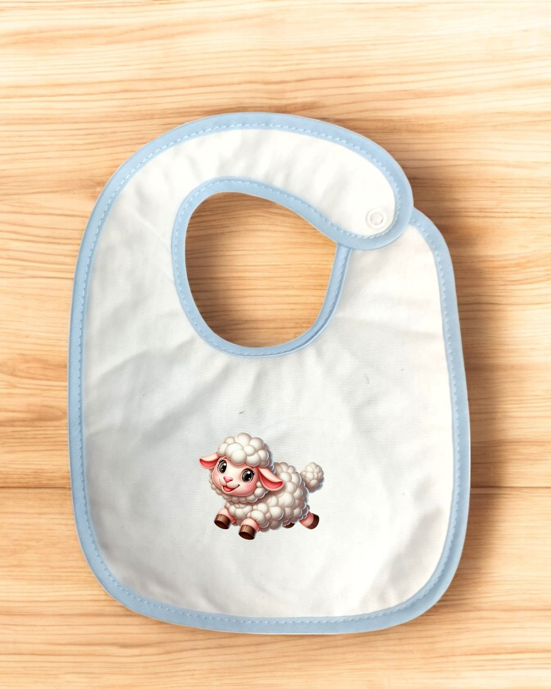 Babete impermeável Ovelhinha - 15 cores à escolha, Exclusivo Pirralhos