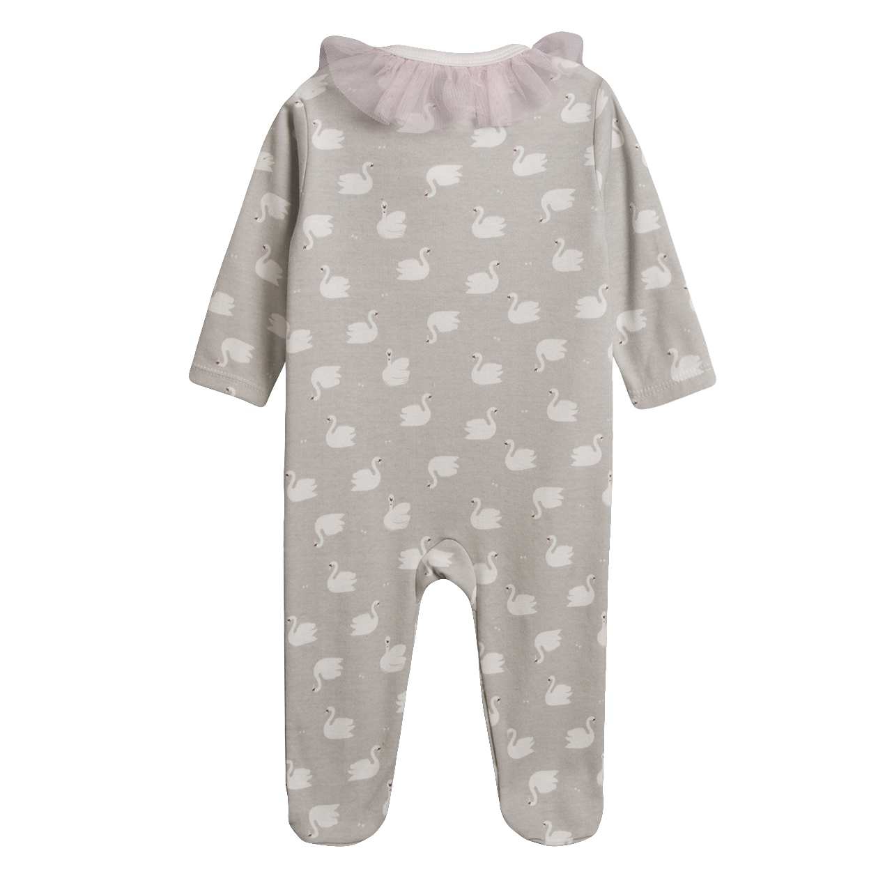 Pijama /Babygrow sem carda CISNES