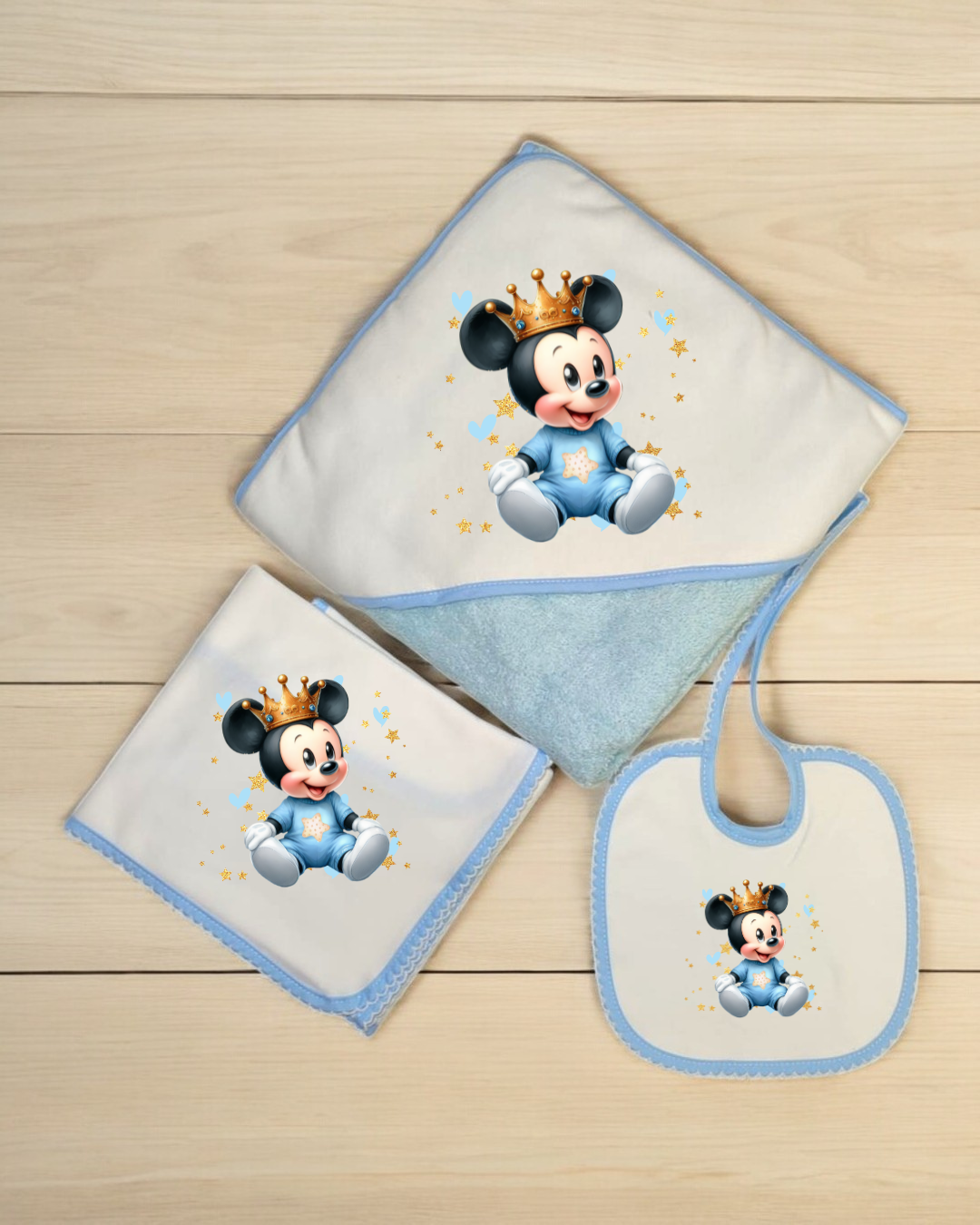 Pack Básico Mickey Príncipe - 13 cores à escolha