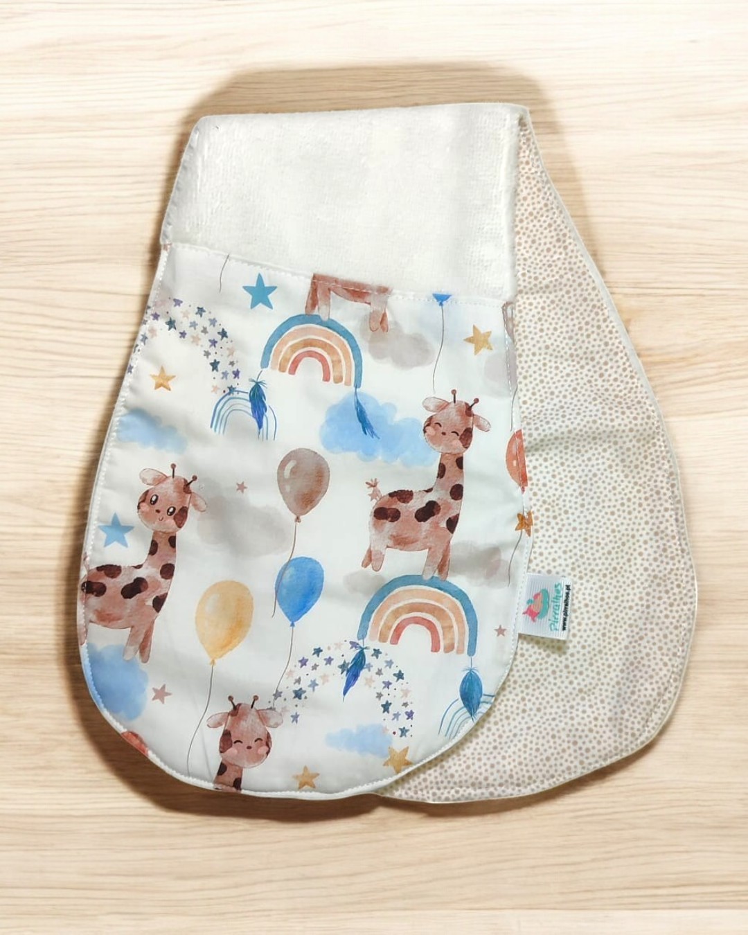 Babador de ombro Girafinhas