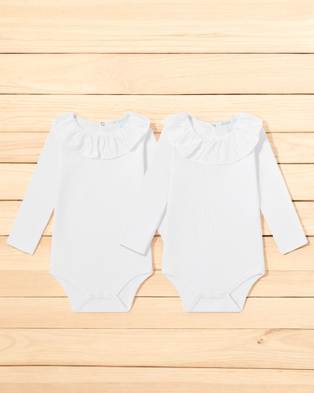 Pack de 2 bodys c/ golinha