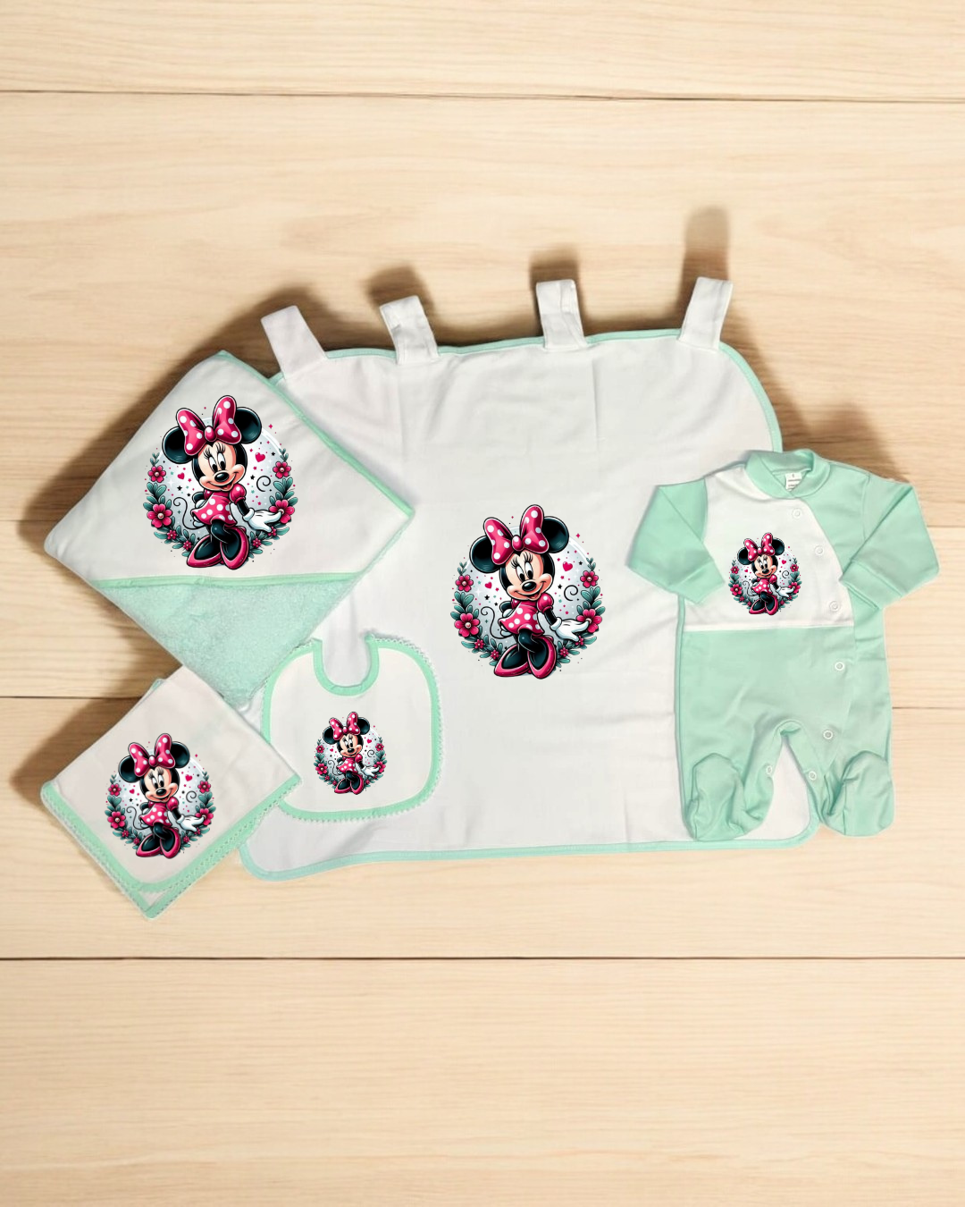 Pack Completo Minnie Flores - 9 cores à escolha