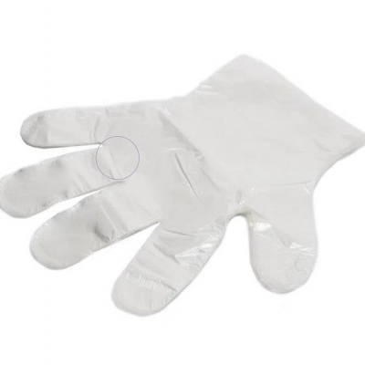 Luvas de plástico gratinado (Palhaço)