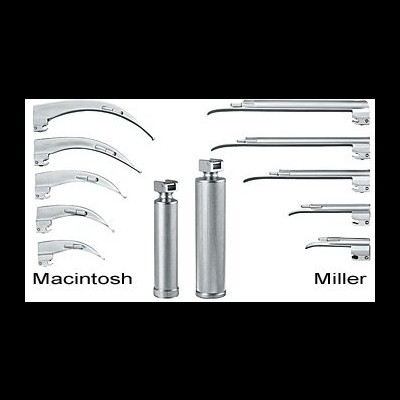 Lâminas Miller para Laringoscópio