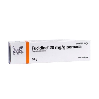 Ácido fusídico (Fucidine) Pomada 20 mg/g