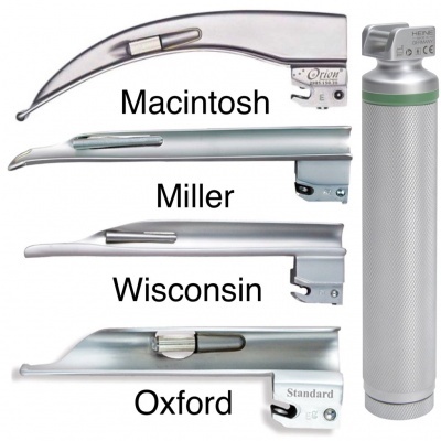 Lâminas Miller para Laringoscópio