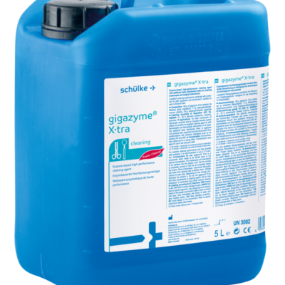 Bidão azul 5 litros gigazyme X-tra Schülke para limpeza