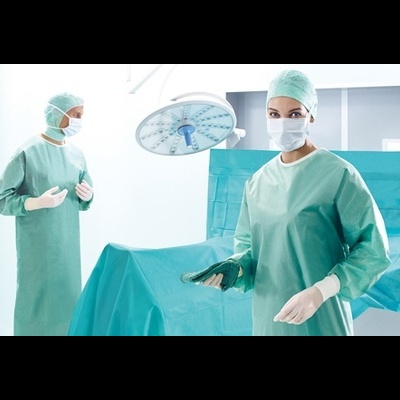 Bata de Visita/Exame TNT c/punho elástico