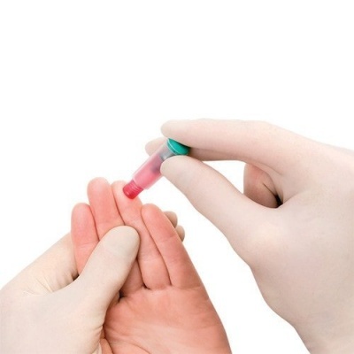 Lancetas estéreis descartáveis