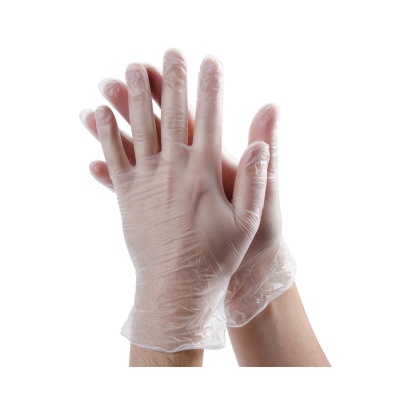 Luvas de exame em Vinil (Sem Pó)