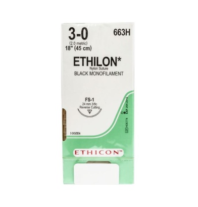 Sutura de Nylon/Poliamida Ethilon