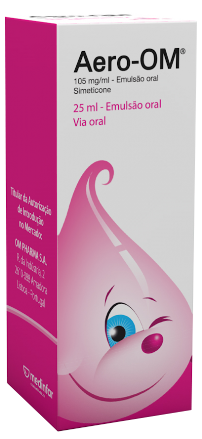 Simeticone (Aero-Om) Emulsão 105 mg/ml