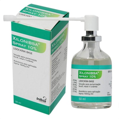Lidocaína (Xilonibsa Spray 10%) Spray 100 mg/ml
