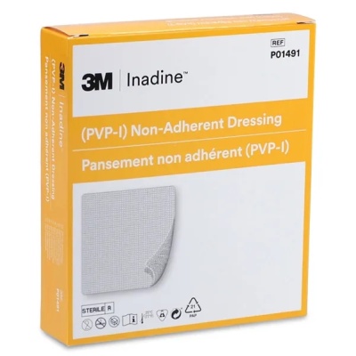 Compressa com Iodopovidona INADINE