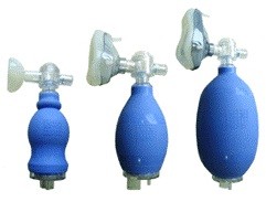 Ambu com máscara