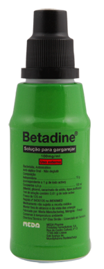Betadine Solução gargarejar 100 mg/ml
