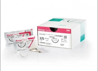 Sutura de Poliglactina Novosyn Quick