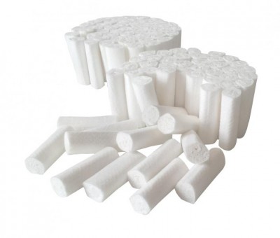 Rolos dentários de Algodão