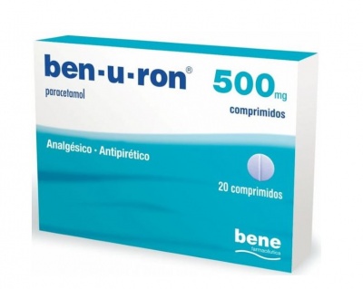 Paracetamol (Ben-U-Ron) Comprimido 500 mg