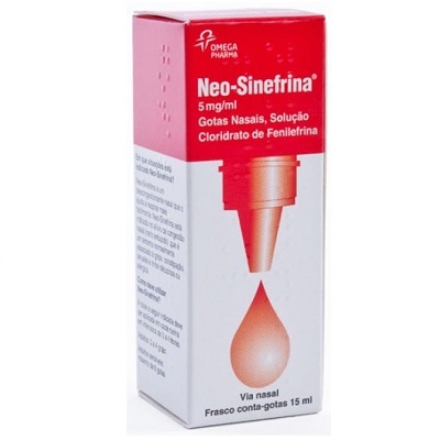 Fenilefrina  (Neo-Sinefrina) 5 mg/ml