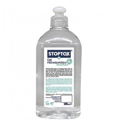 Gel desinfectante alcoólico StopTox