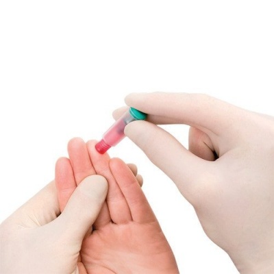 Lancetas estéreis descartáveis