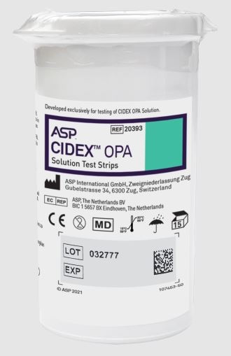 Tiras de Teste para Solução CIDEX® OPA