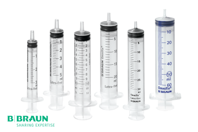 Seringa 3 peças com conector Luer