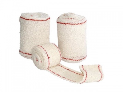 Ligadura elástica crepe