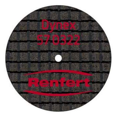 DISCOS DE CORTE DYNEX 22x0,30mm RENFERT 20U 570322