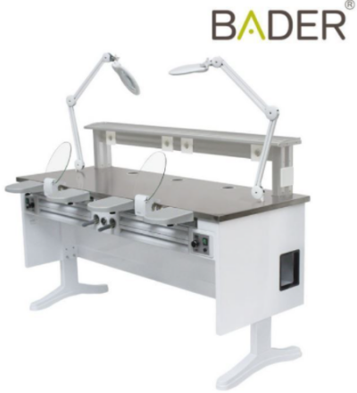 Mesa com Dois Postos de Trabalho MAX WORK TWIN BADER Mesa com Dois Postos de Trabalho MAX WORK TWIN BADER
