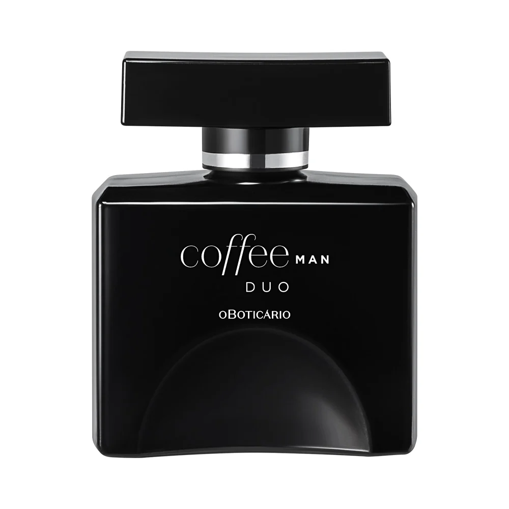 Coffee Man Duo Eau de Toilette, 100ml Frasco de perfume preto coffee MAN DUO da oBOTICÁRIO