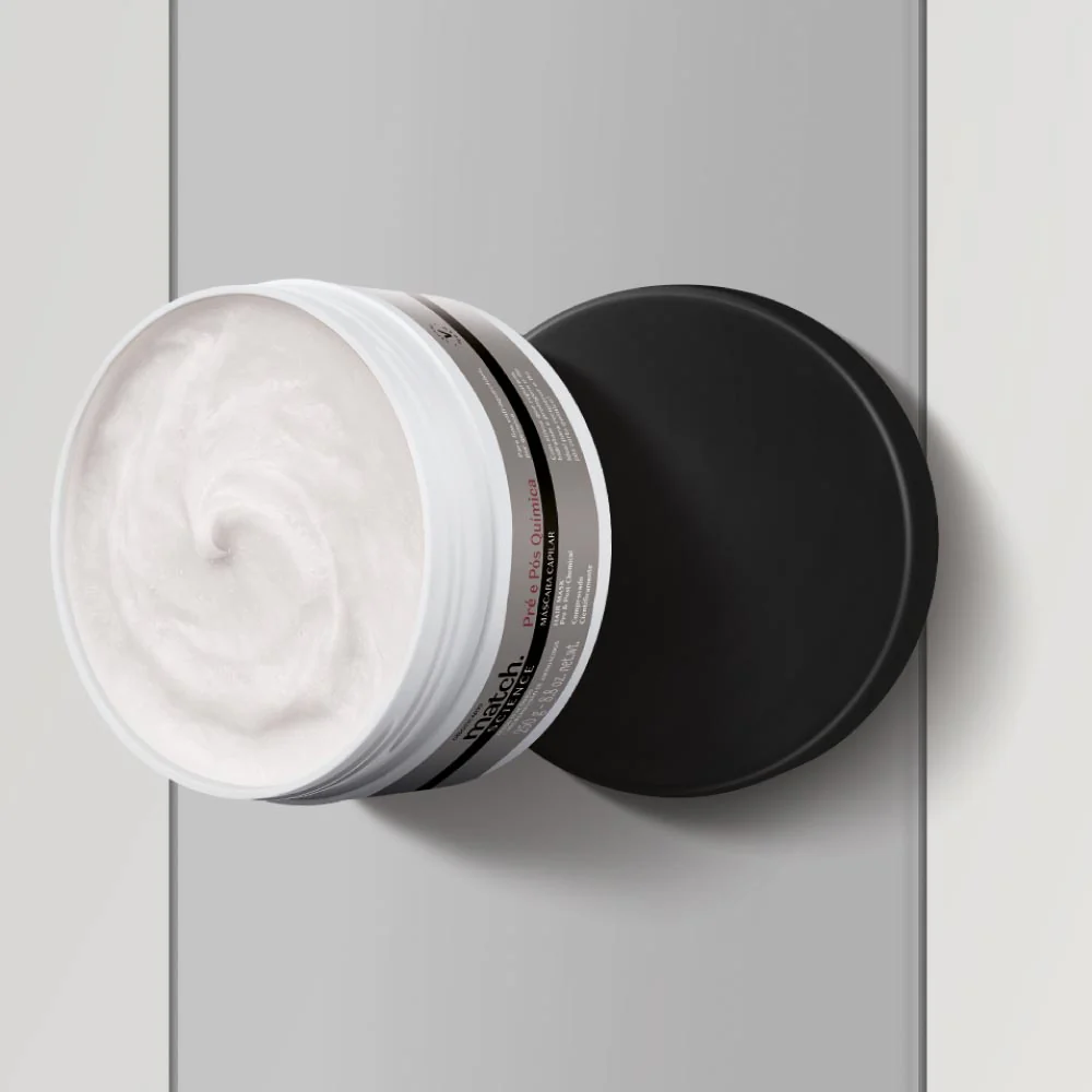 Máscara Capilar Match Science Pré e Pós-Química, 250g Máscara Capilar Match Science Pré e Pós-Química, 250g